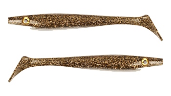 Силиконовая приманка Strike Pro Pig Shad Jr, цвет: Retriever, (уп./2шт.), (SP-172C#111)