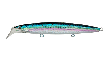 Воблер Минноу Strike Pro Scooter Minnow 110F, цвет: 692-713-RP Pacific Sardine, (EG-186F#692-713-RP)
