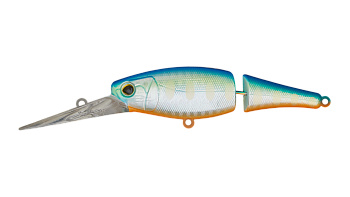 Воблер Составной Strike Pro Deep Runner 80, цвет: A150-713 UV Blue Silver OB, (EG-206#A150-713)