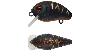Воблер Крэнк Strike Pro Baby Pro 25, цвет: A208S Black Mat Tiger, (EG-036F#A208S)