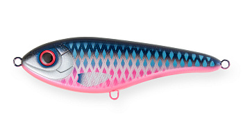 Воблер Джеркбейт Strike Pro Buster Jerk Shallow Runner, цвет: C536F Hot Mascara, (EG-048S#C536F)