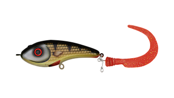 Воблер Джеркбейт Strike Pro Catchy, цвет: C382F Golden Perch, (EG-230#C382F)