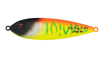 Блесна колеблющаяся Strike Pro Killer Profy 55S, цвет: A242S Sunrise Mat Tiger, (PST-02AS#A242S-CP)