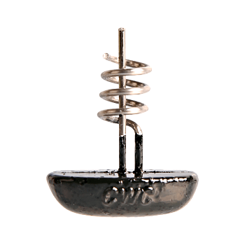 Штопор огруженый для силикона CWC Belly Screw Pike 10 гр., (3 шт.), темно-зеленый