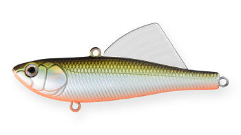 Воблер Раттлин Strike Pro Tornado Vibe 85, 85 мм, 25,6 гр,  Быстротонущий, цвет: 612T Natural Shad Silver, (EG-204B-UV#612T)