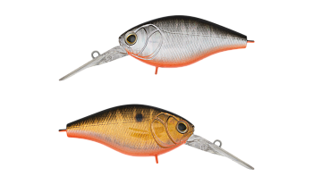 Воблер Крэнк Strike Pro Cranky-X Deep 50, цвет: A70-613-SBO Double Silver/Smoked, (EG-165L#A70-613-S