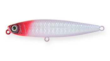 Воблер Стикбейт Strike Pro Scud Stick 70S (Slide Bait Heavy One 70), цвет: 022PPP-713 Redhead Silver