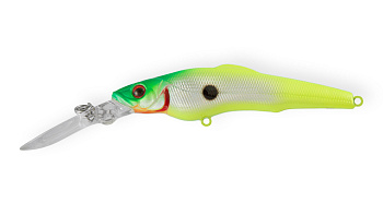 Воблер Минноу Strike Pro Challenger X Deep Diver 70L, цвет: A133T Silver Lemon, (EG-076AL-SP#A133T)