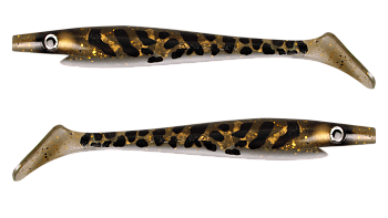 Силиконовая приманка Strike Pro Pig Shad Jr, цвет: Motoroil Ronin, (уп./2шт.), (SP-172C#156)