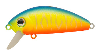 Воблер Минноу Strike Pro Mustang Minnow 45, 45 мм, 4,5 гр, Загл. 0,2м.-0,5м., Плавающий, цвет: A252S Bullfinch Mat Tiger, (MG-002F#A252S)