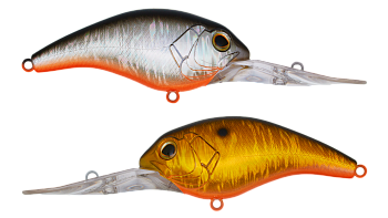 Воблер Крэнк Strike Pro Crankee Runner 80, цвет: A70-613-SBO Double Silver/Smoked, (EG-042F#613-SBO/A70-SBO)