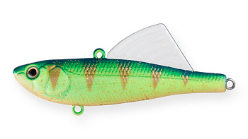 Воблер Раттлин Strike Pro Tornado Vibe 85, цвет: A172FL Glowing Blue Lemon, (EG-204B-UV#A172FL)