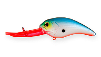 Воблер Крэнк Strike Pro Crankee Runner 80, цвет: A05DRV Blue Sunset Red Lip, (EG-042F#A05DRV)