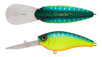Воблер Крэнк Strike Pro Crankee Deep Diver 70, цвет: A223S-RP Pearl Mat Tiger, (JL-037F#A223S-RP)