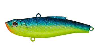 Воблер Раттлин Strike Pro Jedi Rattler 80 Heavy, цвет: C063F Blue-yellow Tiger Sparkles, (SP-198H#C063F)