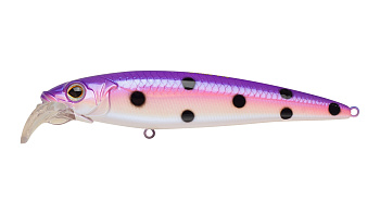 Воблер Минноу Strike Pro Beakster 130, цвет: C457F Purple Milk UV, (EG-124D#C457F)