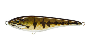 Воблер Джеркбейт Strike Pro Big Bandit Suspending, цвет: C625F Mouth Bass, (EG-078SP#C625F)