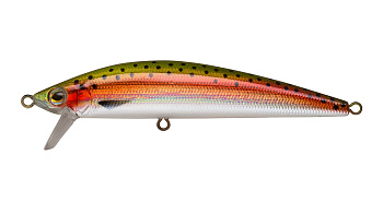 Воблер Минноу Strike Pro Euro Minnow 90, цвет: 71 Trout Silver, (JL-108L#71)