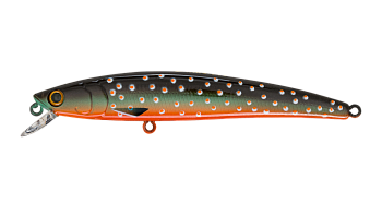 Воблер Минноу Strike Pro Arc Minnow 75SP, 75 мм, 5,5 гр, Загл. 0,4м.-0,8м., Нейтральный, цвет: C277F Char, (JL-119-SP#C277F)