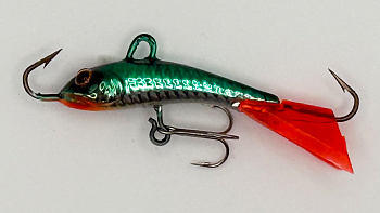 Балансир Strike Pro Dolphin Ice 30, цвет: A755E, хвост: прозрачный