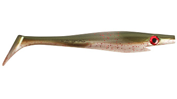 Силиконовая приманка Strike Pro Pig Shad, цвет: Arkansas Shiner, (SP-172A#104)