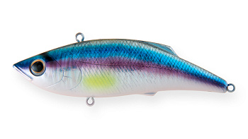 Воблер Раттлин Strike Pro Rattle-N-Shad 75, 75 мм, 11 гр,  Тонущий, цвет: A210-SBO-RP Rainbow Ghost Wakasagi, (JL-027S#A210-SBO-RP)