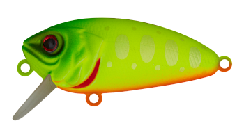 Воблер Крэнк Strike Pro Stumpy Fly 40, цвет: A178S Lemon Mat Tiger, (EG-134#A178S)