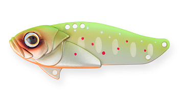 Блесна-Цикада Strike Pro Cyber Vibe 55, цвет: Mat Motley Trout, (JG-005D#A190ES)