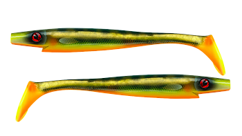 Силиконовая приманка Strike Pro Pig Shad Jr, цвет: Elritsa, (уп./2шт.), (SP-172C#MN2)