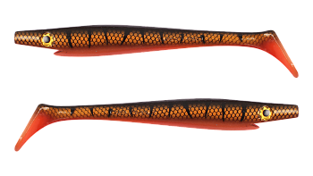 Силиконовая приманка Strike Pro Pig Shad Jr, цвет: Jeppan, (уп./2шт.), (SP-172C#C192)