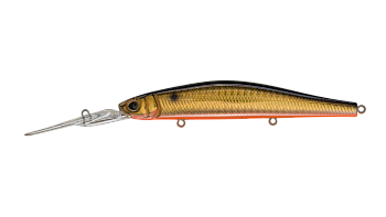 Воблер Минноу Strike Pro Inquisitor DR 110SP, цвет: 613-713 Black Back Smoked OB, (EG-193BL-SP#613-7
