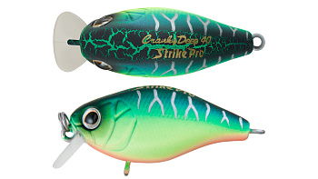 Воблер Крэнк Strike Pro Cranky 40, цвет: A223S-RP Pearl Mat Tiger, (EG-164F#A223S-RP)