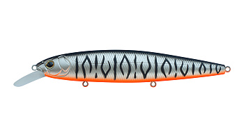 Воблер Минноу Strike Pro Bold 130SP, цвет: A243ES Grey Shadow Mat Tiger, (EG-191-SP#A243ES)
