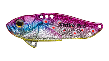 Блесна-Цикада Strike Pro Cyber Vibe 55, цвет: Purple Trout, (JG-005D#A196F)