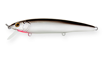 Воблер Минноу Strike Pro Flash Minnow 85, цвет: A010-EP Black Back Silver, (EG-063F#A010T-EP)