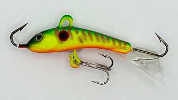 Балансир Strike Pro Dolphin Ice 30, цвет: A17SL, светящийся, хвост: прозрачный