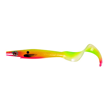 Силиконовая приманка Strike Pro Pig Tail Junior , цвет: Clown Shoes, (уп./2шт.), (SP-172R#160)