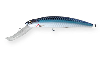 Воблер Минноу Strike Pro Musky Monster Deep 200CL, 200 мм, 118 гр, Загл. 10,0м.-12,0м., Плавающий, цвет: AC501F Herring, (MG-007CL#AC501F)