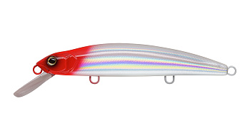Воблер Минноу Strike Pro Musky Monster DL200, цвет: 022PPP-713 Redhead Silver, (MG-007F#022PPP-713)