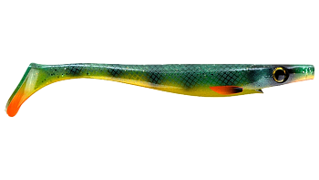 Силиконовая приманка Strike Pro Pig Shad, цвет: Absinthe Perch, (SP-172A#SP36)