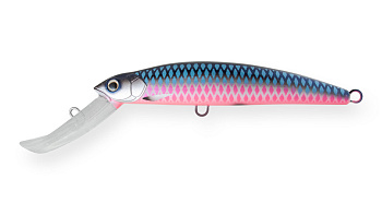 Воблер Минноу Strike Pro Musky Monster Deep 200CL, 200 мм, 118 гр, Загл. 10,0м.-12,0м., Плавающий, цвет: AC536F Hot Mascara, (MG-007CL#AC536F)