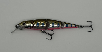 Воблер Составной Strike Pro Flying Fish Joint 110, цвет: A293-SAM Rainbow Trout, (EG-079J#A293-SAM)