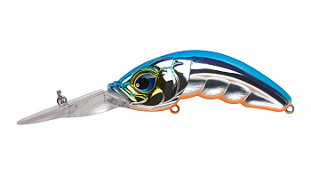 Воблер Шэд Strike Pro Hunchback Deep 80L, цвет: 626E Blue Silver OB, (EG-112BL#626E)