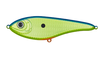 Воблер Джеркбейт Strike Pro Buster Jerk Sinking, цвет: 495-713 Blue Yellow Silver, (EG-048#495-713)