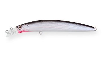 Воблер Минноу Strike Pro Top Water Minnow 90, 90 мм, 10,2 гр, Загл. 0,1м.-0,5м., Плавающий, цвет: A010-EP Black Back Silver, (JL-179F#A010-EP)