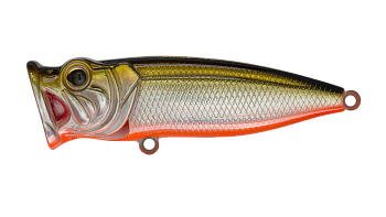Воблер Поппер Strike Pro Pike Giant Pop 90, цвет: 612T Natural Shad Silver, (SH-002D#612T)