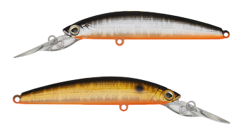 Воблер Минноу Strike Pro Magic Minnow 85, цвет: A70-613-SBO-LU Double Silver/Smoked, (EG-068F#A70-61