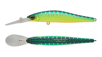 Воблер Минноу Strike Pro Jumper DR 90SP, цвет: 022PPP-713 Redhead Silver, (EG-192BL-SP#A223S-RP)