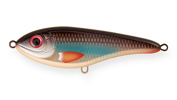 Воблер Джеркбейт Strike Pro Buster Jerk II Shallow Runner, цвет: C477F Peach Roach, (EG-049#C477F)