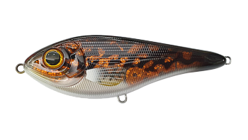 Воблер Джеркбейт Strike Pro Buster Swim, цвет: C770G Burbot, (EG-228#C770G)
